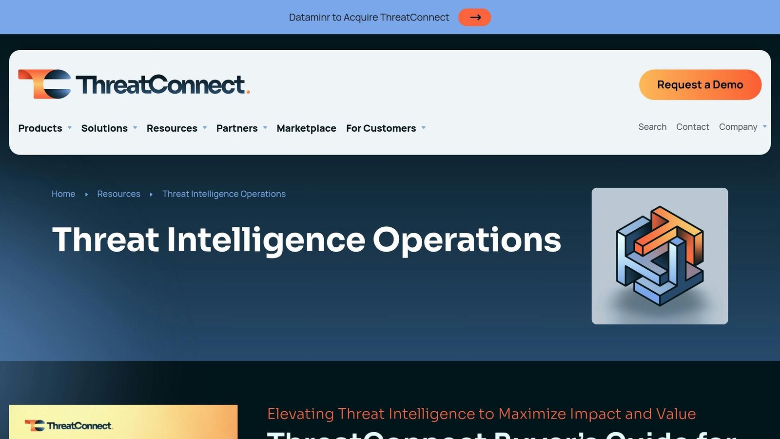 ThreatConnect Intelligence Operations