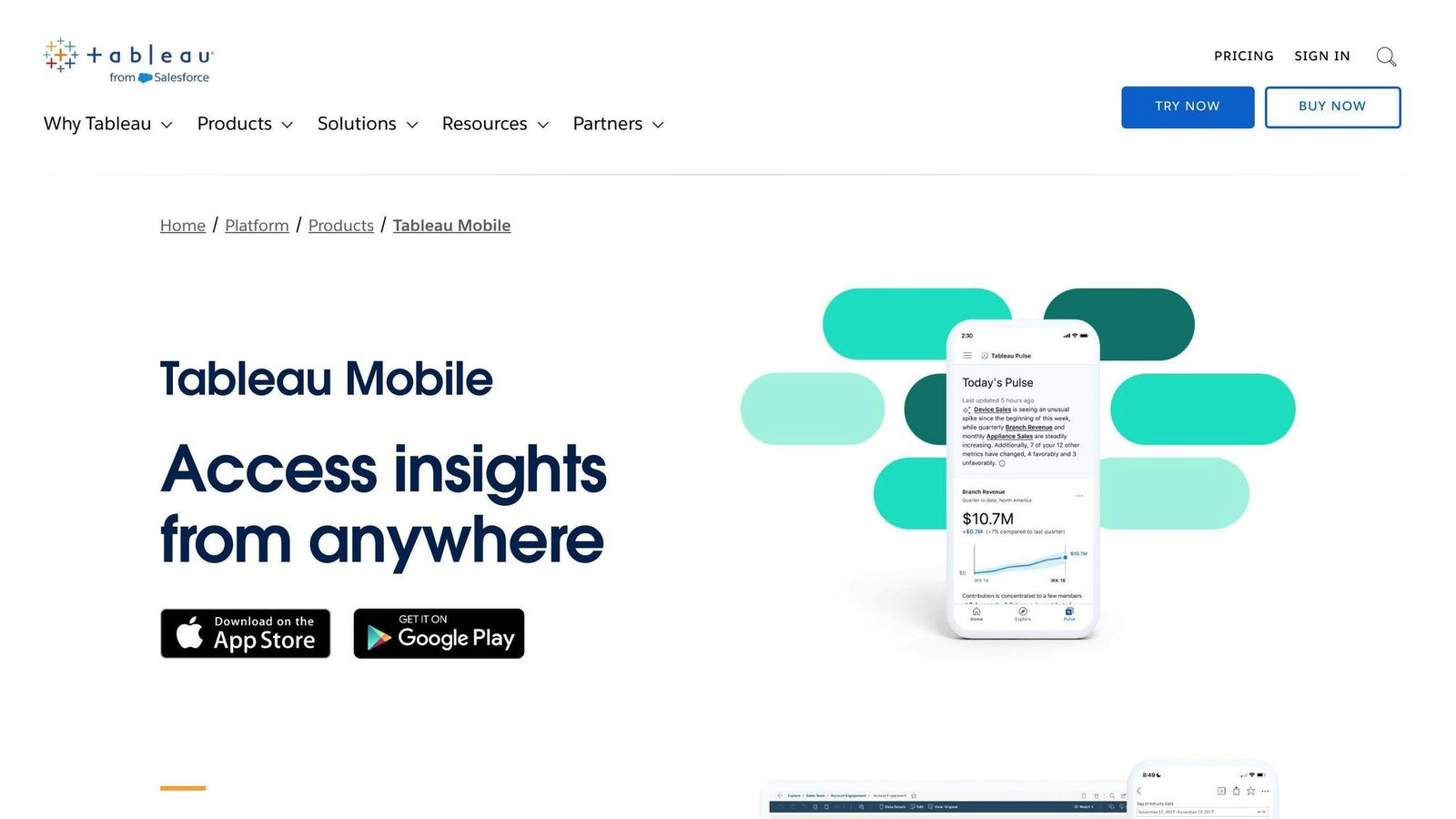 Tableau Mobile