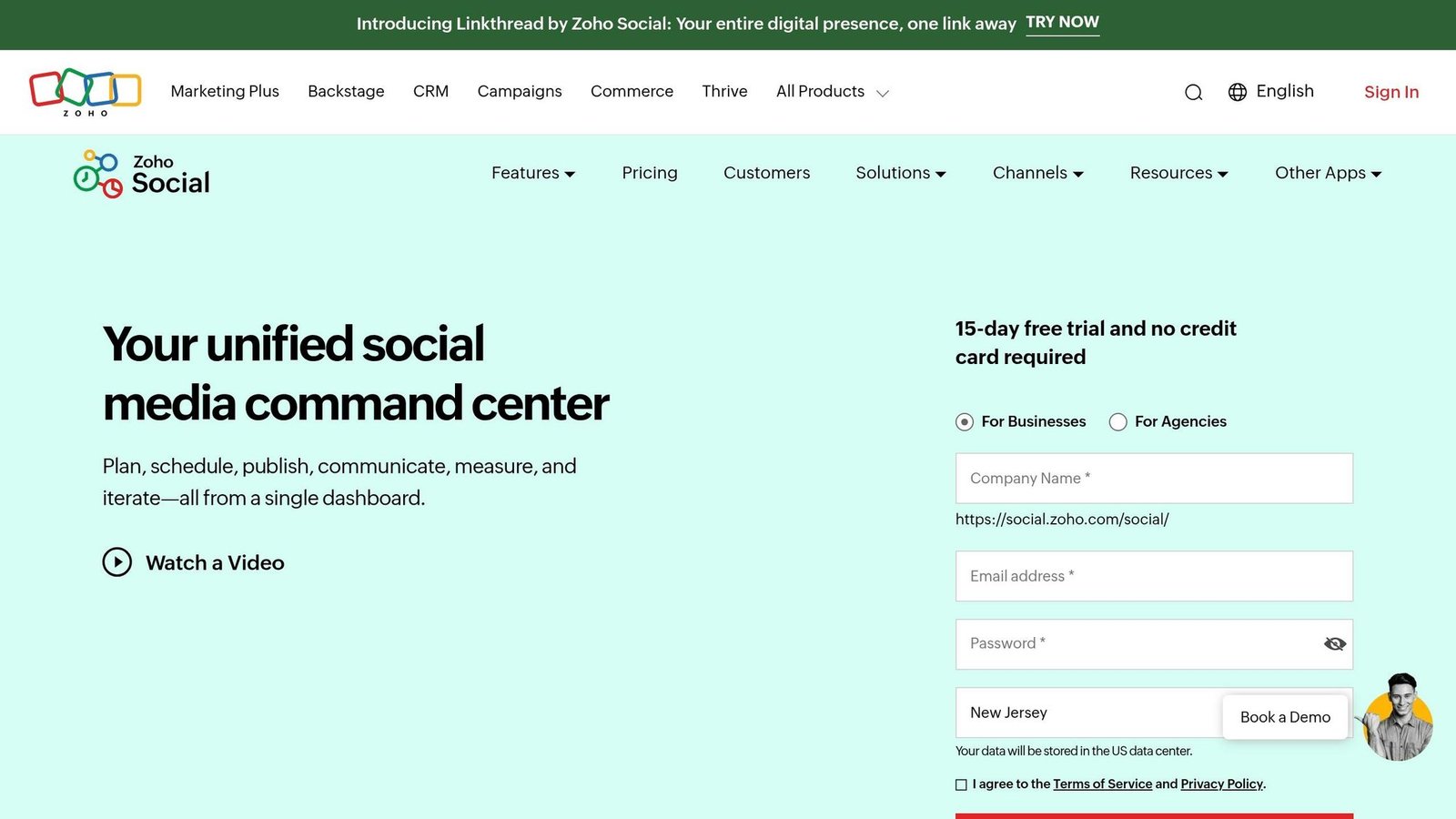 Zoho Social