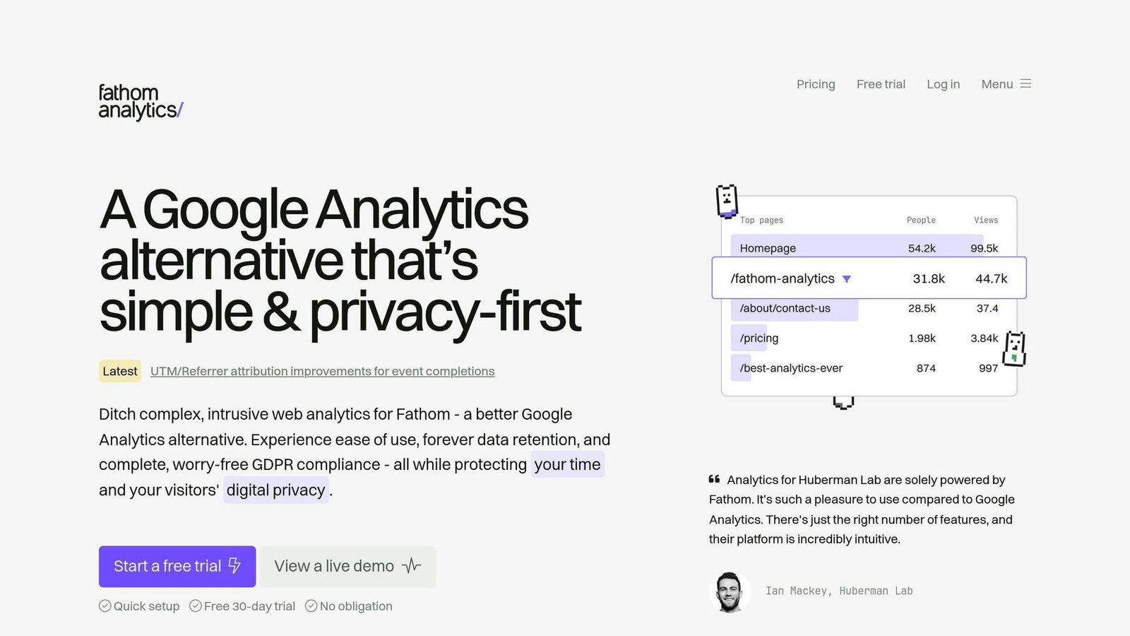 Fathom Analytics