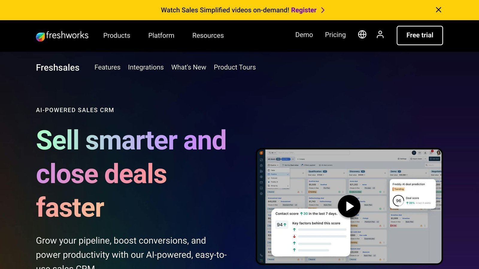 Freshsales CRM