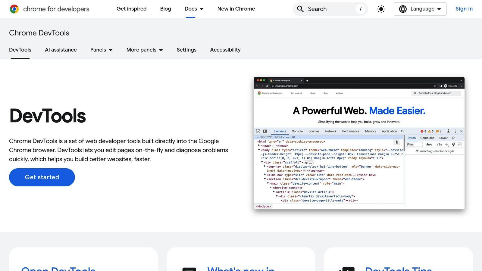 Chrome DevTools