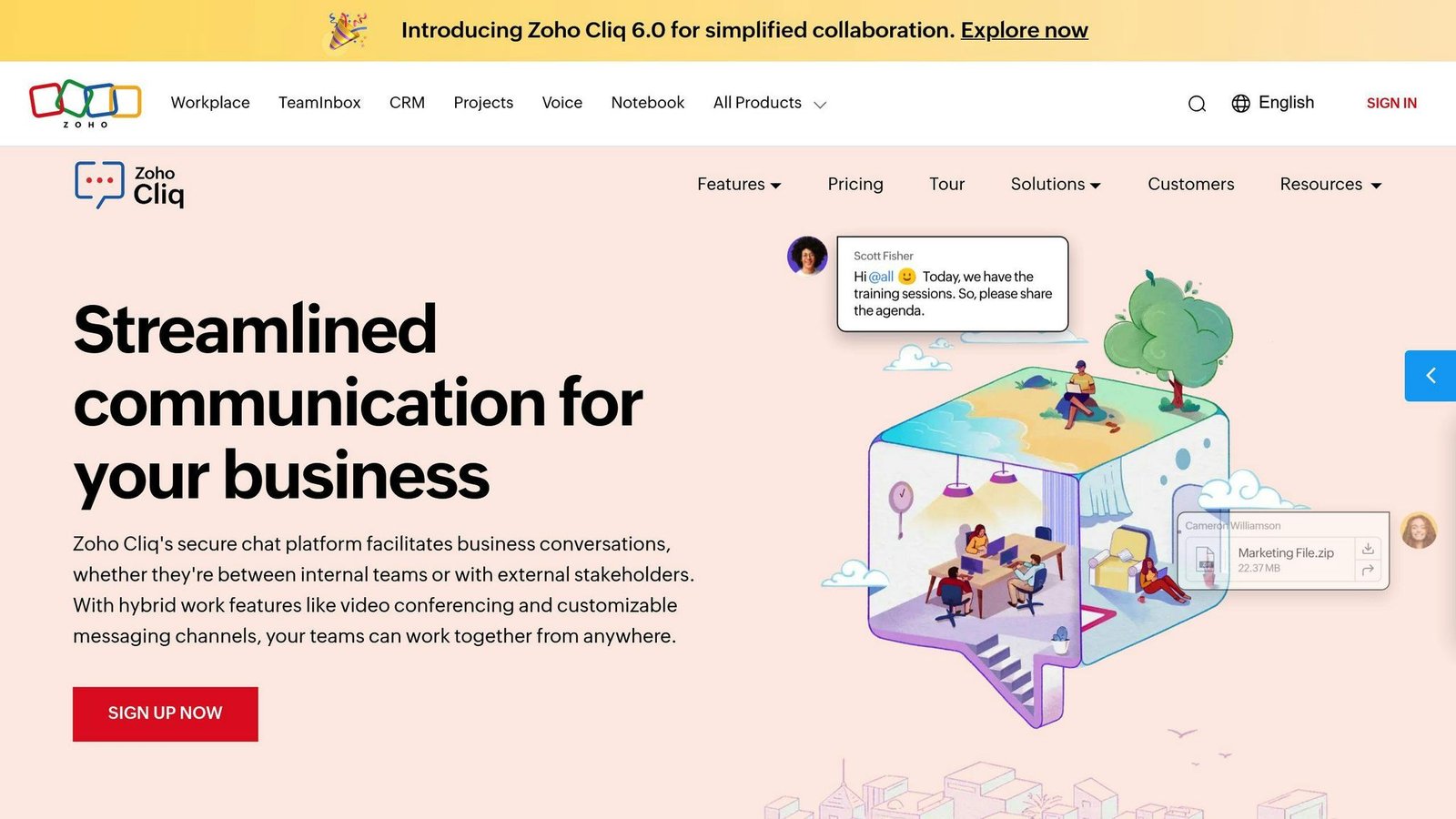 Zoho Cliq