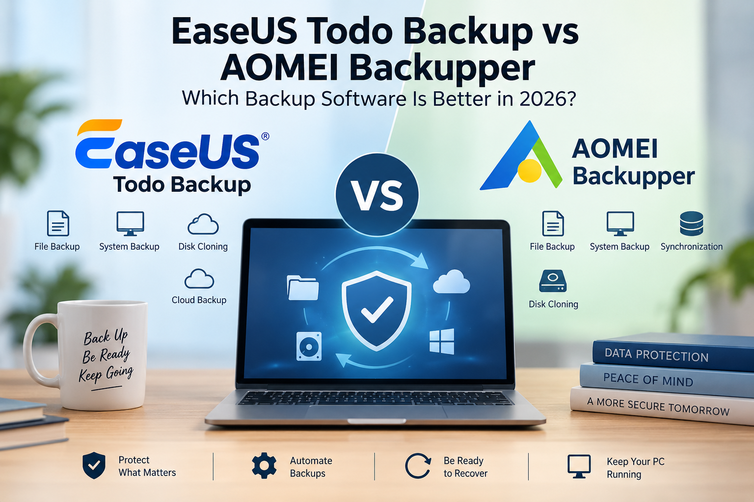 EaseUS Todo Backup vs AOMEI Backupper comparison